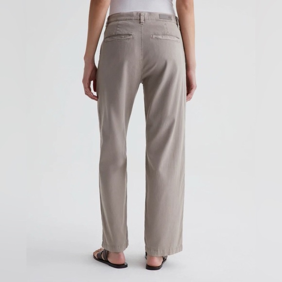AG Caden Straight Trouser in SULFUR DESERT TAUPE - Picture 3 of 10